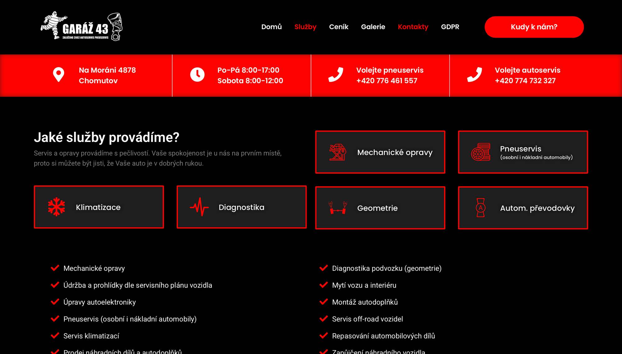 Web Garáž 43