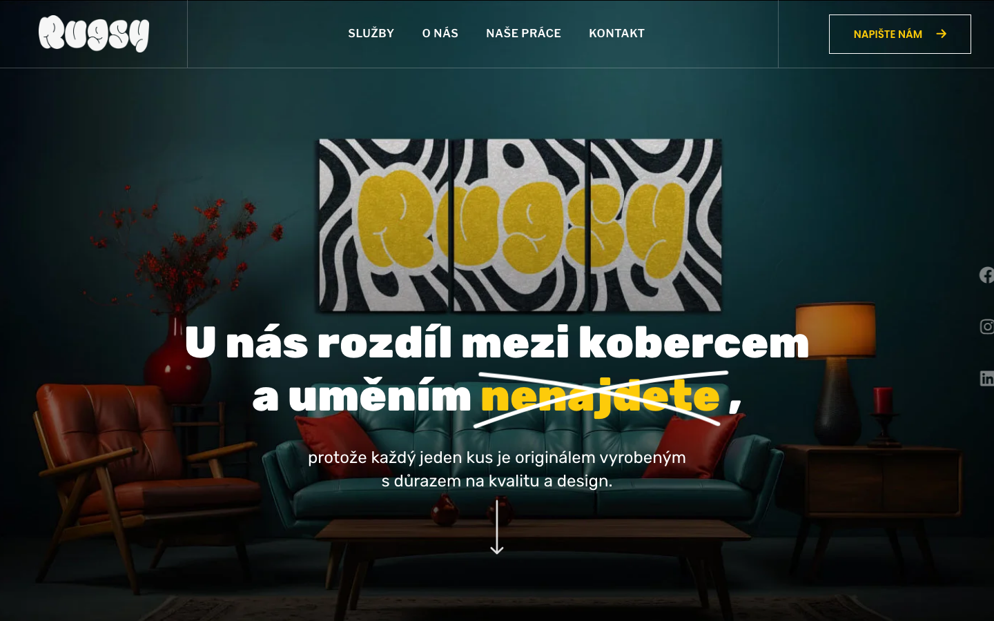 Web Rugsy.cz